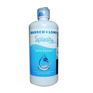 Bausch & Lomb Splash Saline Solution 355ml