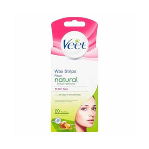Veet Naturals Face Wax Strip 20