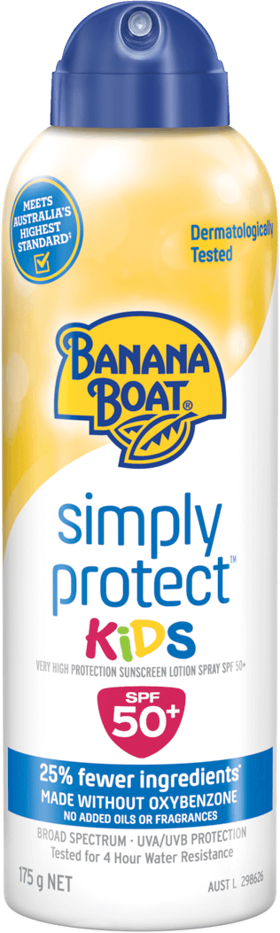 Banana Boat Simply Protect Kids Spray SPF50+ 175g