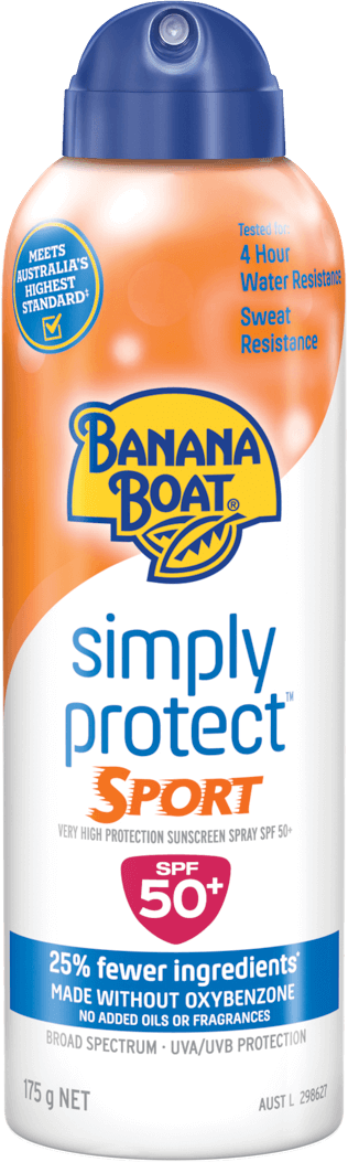 Banana Boat Simply Protect Sport Spray SPF50+ 175g