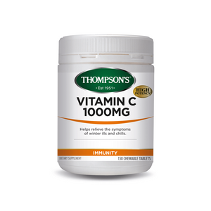 Thompson's Vitamin C 1000mg 150 Chewable Tablets