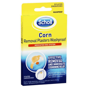 SCHOLL Corn Removal Plasters Waterproof