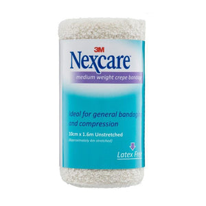 Nexcare Medium Weight Crepe 10cm x 1.6m