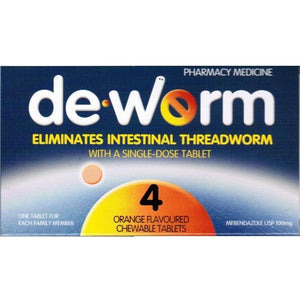 De worm Orange Flavoured Chewable Tablets 4