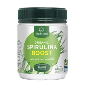 Lifestream Spirulina Boost Tablets 500
