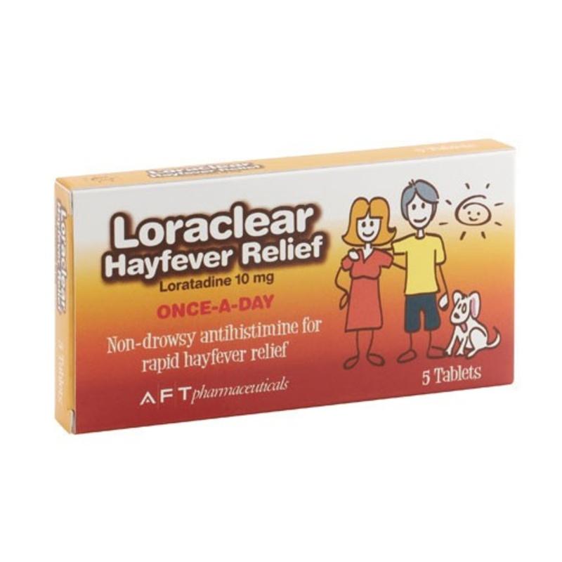 Loraclear Hayfever Relief 10mg Tablets 5 [limited to 12 per order]