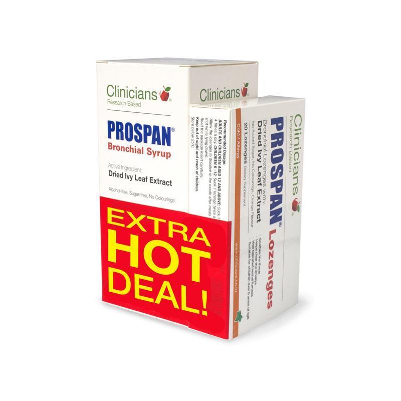 Clinicians Prospan 200ml + Lozenges