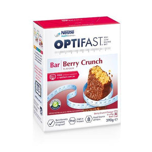 Optifast Berry Crunch Bars 6x65g