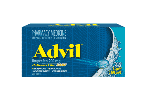 Advil Liquid Capsules 40 Quantity Restrictions (2 per order)