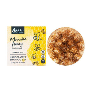 Ahhh Manuka Honey and Almond Shampoo Bar 60g