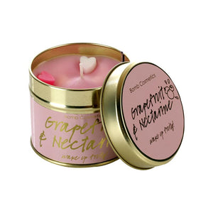 BOMB Tin Candle Grapefruit Nectarine