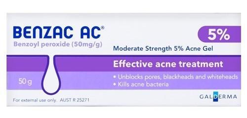 Benzac AC 5% Gel 50g