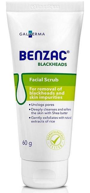 Benzac Blackheads Facial Scrub 60g