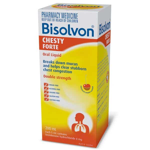 Bisolvon Chesty Forte 200ml