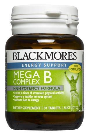 Blackmores Mega B Complex Tablets 31