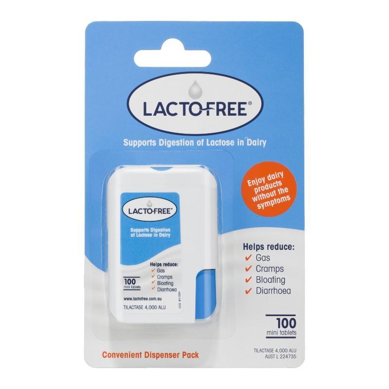 Lacto-Free Tablets 100 Pack