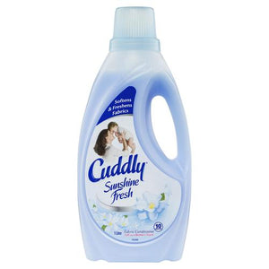 Cuddly Sunshine Fresh Fabric Softener Conditioner 1 Litre