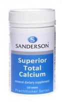SANDERSON Sup. Total Calcium 120tab