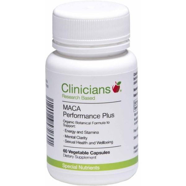 Clinicians MACA Performance Plus Capsules 60