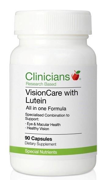 Clinicians VisionCare with Lutein Capsules 90