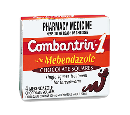 Combantrin-1 Choc Squares 4