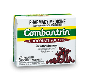 Combantrin Chocolate Squares 24