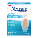 Nexcare Waterproof Clear Bandages 20's