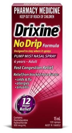 Drixine No Drip Original Nasal Spray 15ml