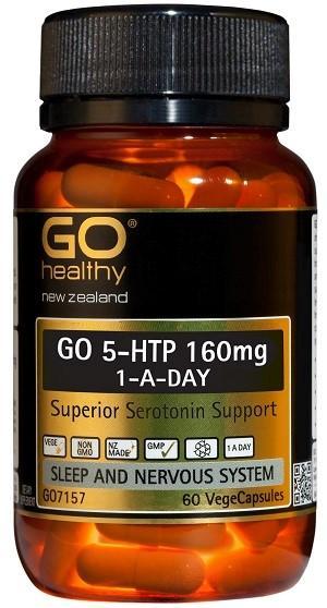 GO Healthy GO 5-HTP 160mg 1-A-Day Capsules 60