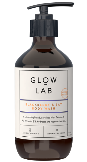 Glow Lab Blackberry & Bay Body Wash 400ml