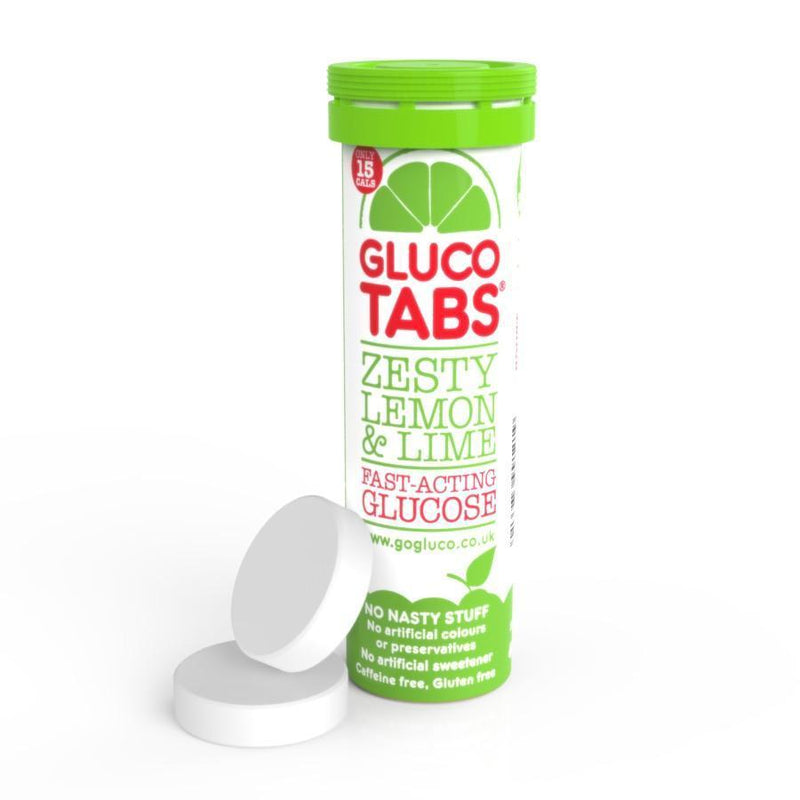 GlucoTabs Glucose 10 Tablets Lemon & Lime