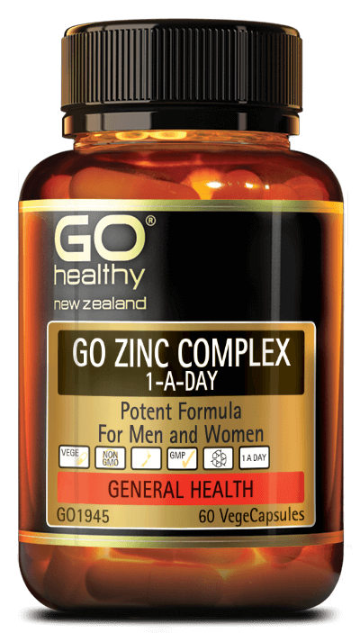 Go Healthy Go Zinc Complex 1-A-Day 60 Capsules