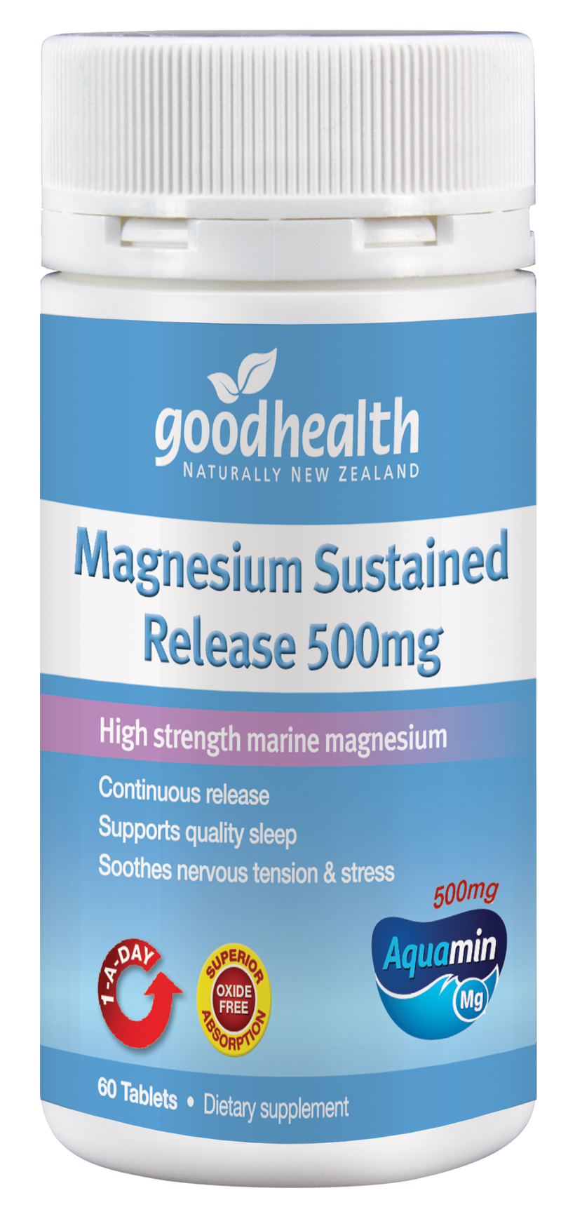 Good Health Magnesium Sustained Release Tablets 60