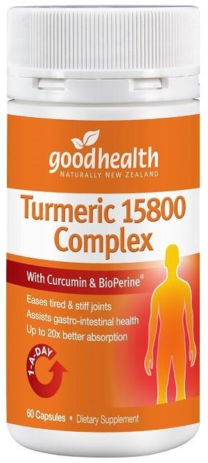 Good Health Turmeric 15800 Complex Capsules 60