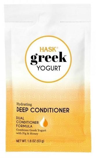 Hask Greek Yoghurt Hydrating Deep Conditioner Sachets 53g Fig & Honey