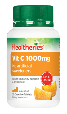 Healtheries Vit C 1000mg Chewable 35 Tablets