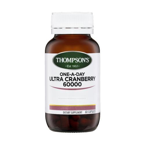 Thompson's One-A-Day Ultra Cranberry 60000 Capsules 60