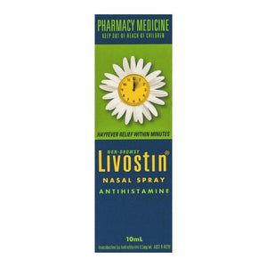 Livostin Nasal Spray Antihistamine 10ml