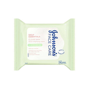 Johnson & Johnson MakeUp BeGone Wipes Clear Skin 25