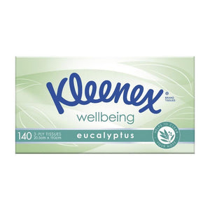 Kleenex Eucalyptus Facial Tissues 140 Pack