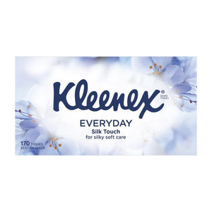 Kleenex Everyday Silk Touch Facial Tissues, 170 Sheets