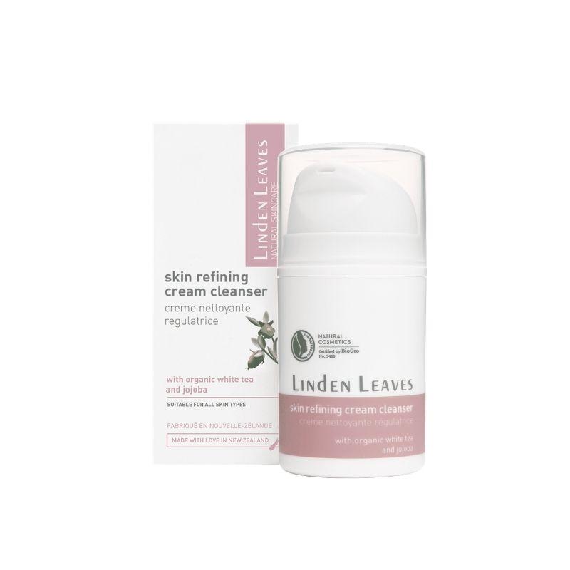 Linden Leaves Skin Refining Cream Cleanser With Organic White Tea And Jojoba 50ml
