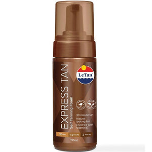 Le Tan Express Tan Self Tanning Foam 110ml