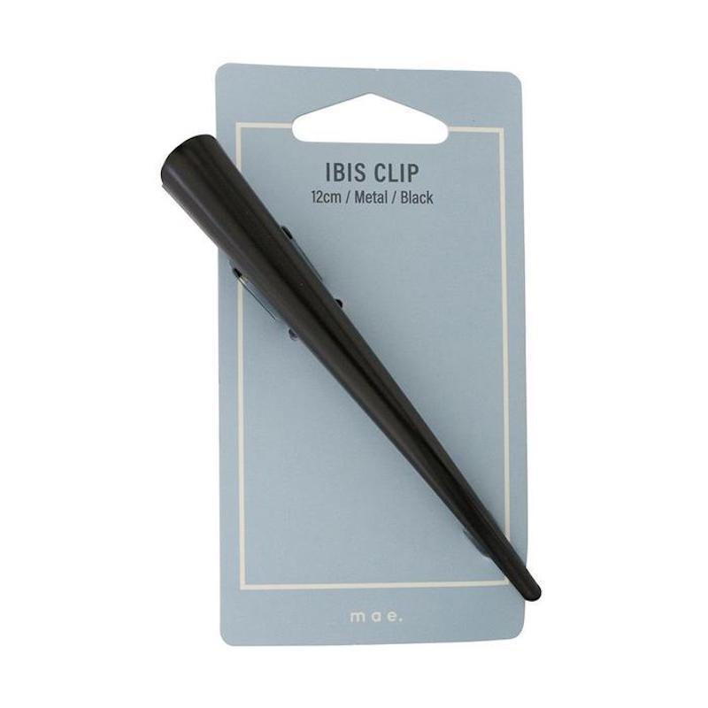 Mae Metal Ibis Clip 12cm Black