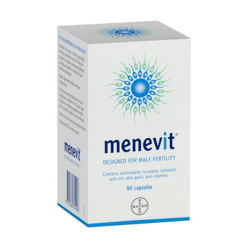 Menevit Male Fertility Supplement Capsules 90 pack (90 days)