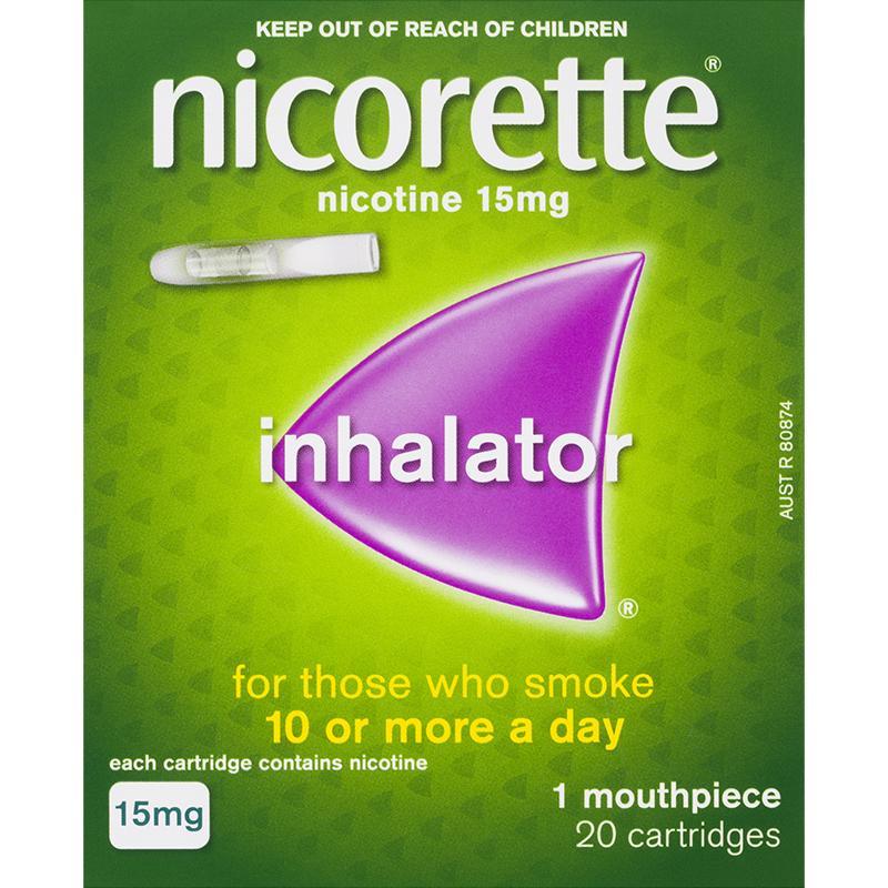 NICORETTE Inhalator 15mg 20