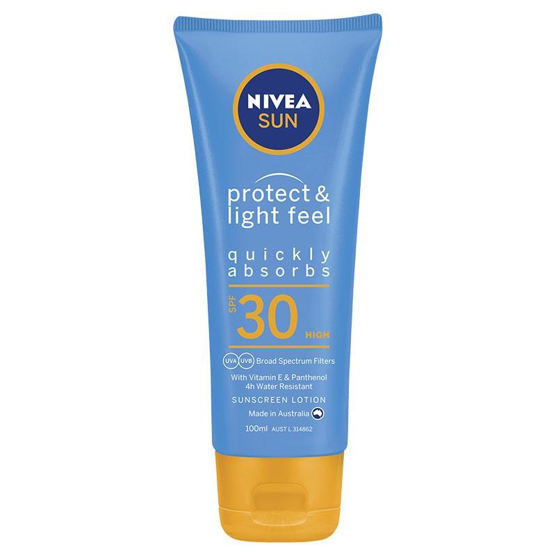 NIVEA Protect & Light Feel Everyday Sunscreen Lotion SPF30 100ml