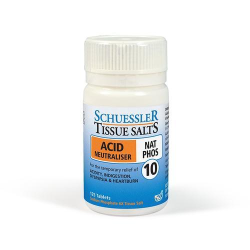 Schuessler Tissue Salts Nat Phos Acid Neutraliser 125 Tablets