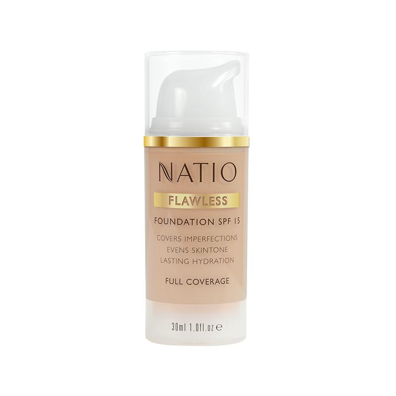 Natio Flawless Foundation SPF 15 - Light Medium