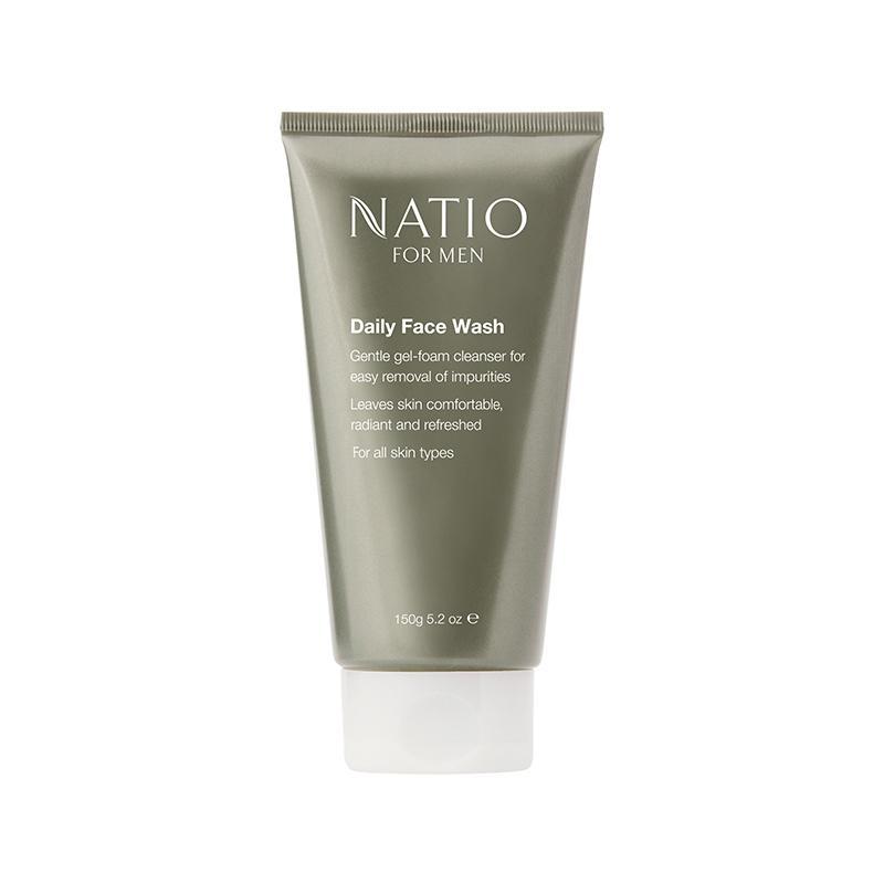 Natio for Men Daily Face Wash 150g